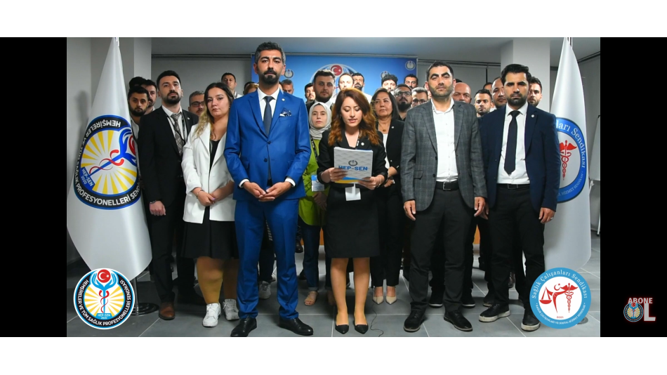 HEP-SEN VE SAĞLIK ÇALIŞANLARI SENDİKASI BİRLEŞME KARARI: "BİRLEŞELİM BERABER MÜCADELE EDELİM"