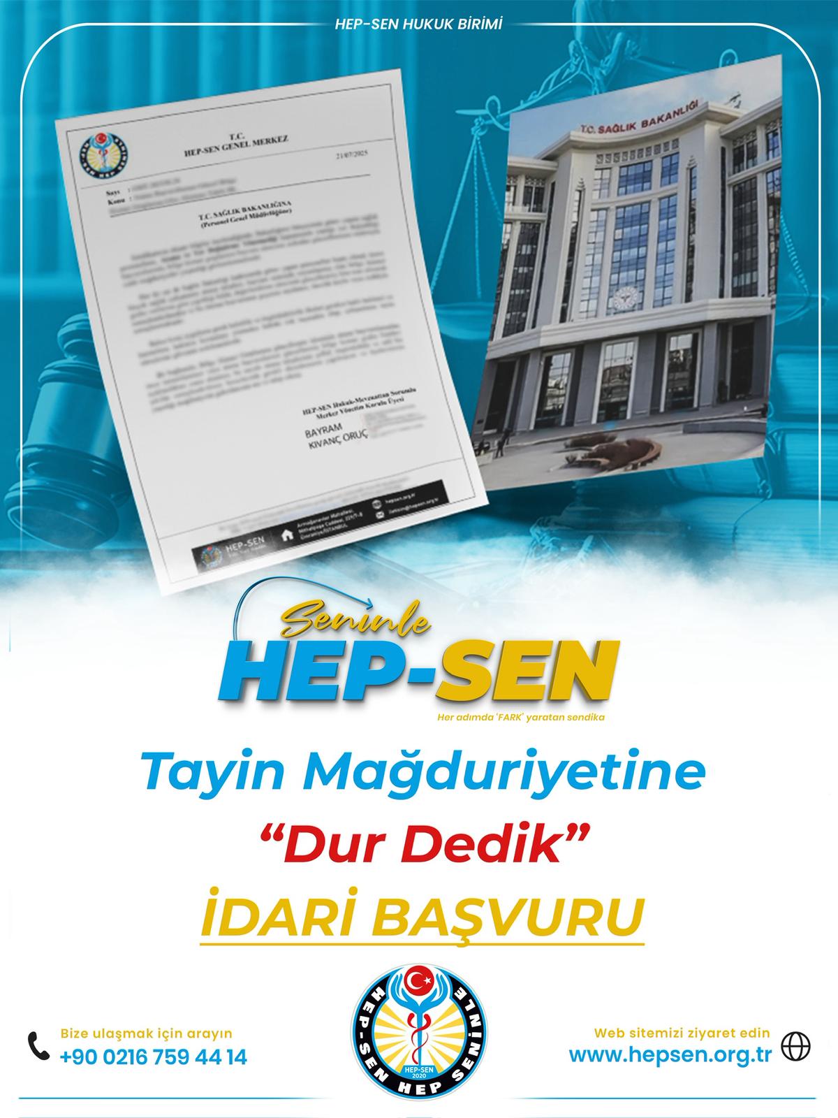 Tayin Mağduriyetine Dur Dedik!