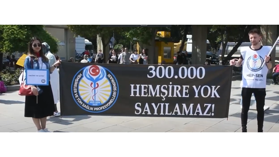 HEP-SEN Bakırköy Hemşireler Haftası Basın Açıklaması... "Hemşireler Günü"